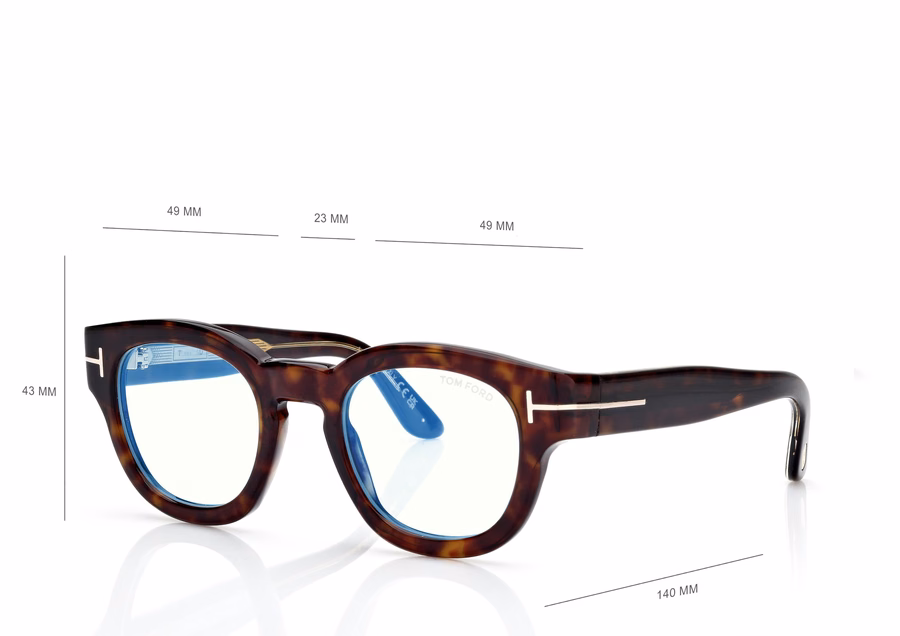 ICON BLUE BLOCK ROUND OPTICALS