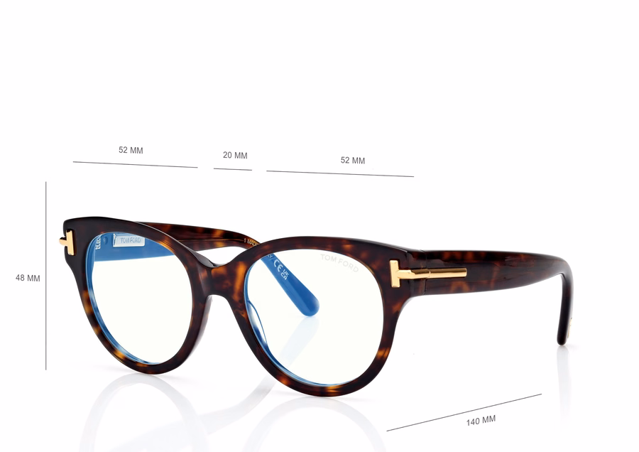 ICON BLUE BLOCK ROUND OPTICALS