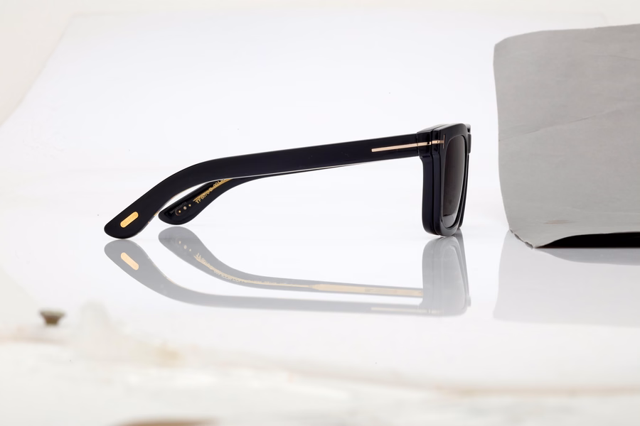 ICON BLUE BLOCK SQUARE OPTICALS WITH CLIP ON SUNGLASSES