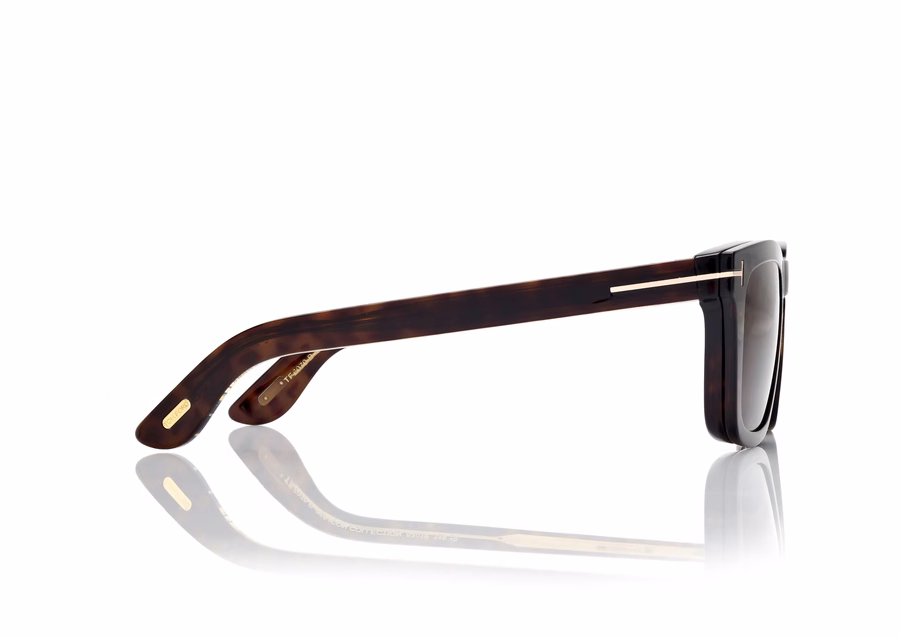 ICON BLUE BLOCK SQUARE OPTICALS WITH CLIP ON SUNGLASSES