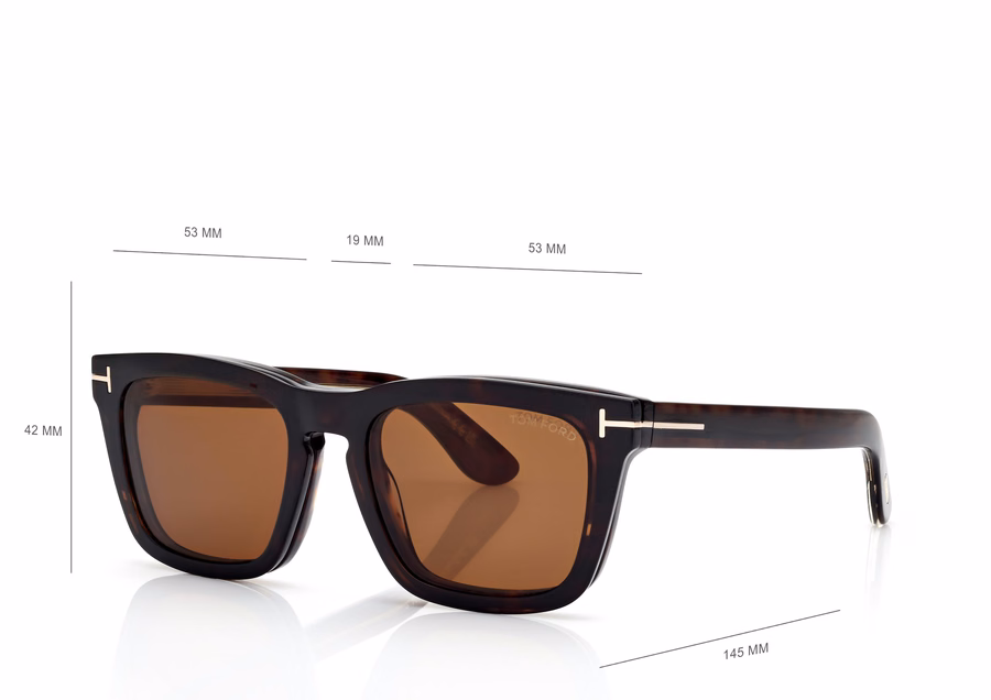 ICON BLUE BLOCK SQUARE OPTICALS WITH CLIP ON SUNGLASSES