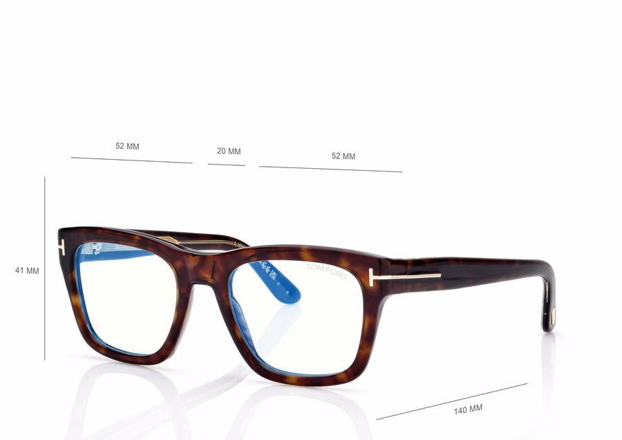 ICON BLUE BLOCK SQUARE OPTICALS