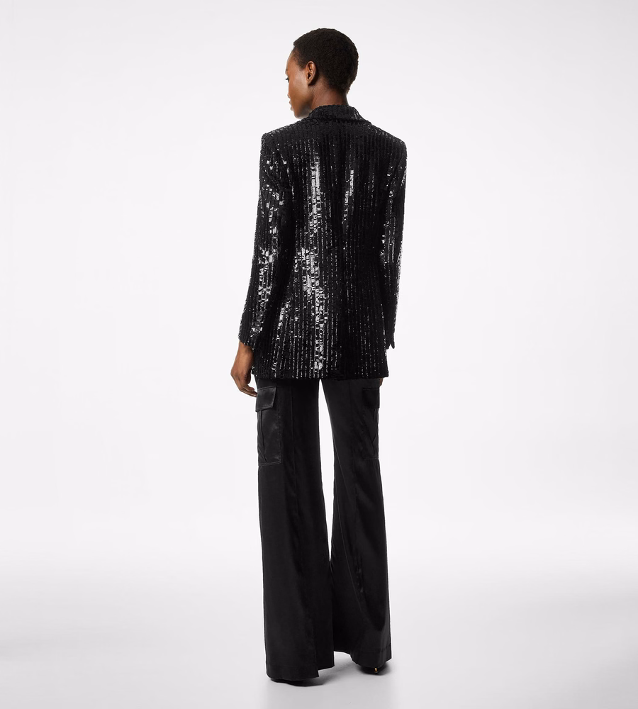 "BIANCA" SINGLE BREASTED PEAK LAPEL JACKET