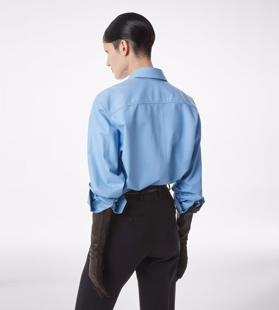 FRENCH PLONGE LEATHER SHIRT