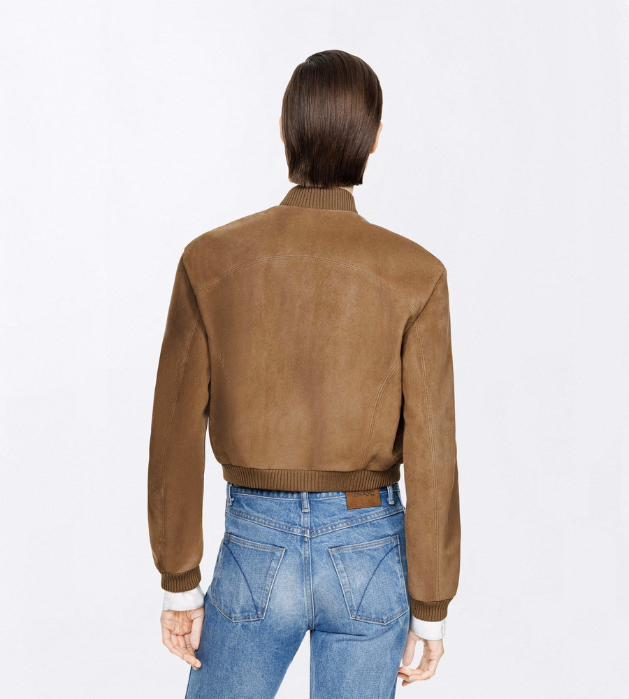 VELVET SUEDE RELAXED JACKET
