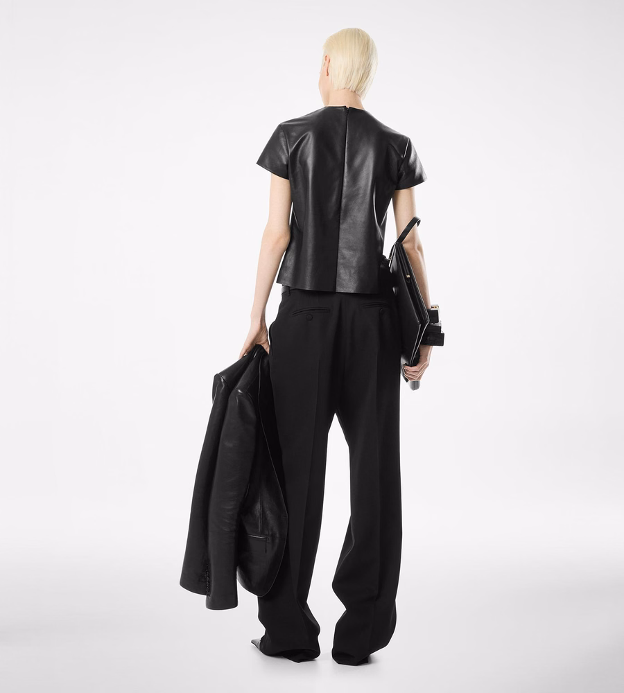 NAPPA LUX AND WASHED DUCHESSE T-SHIRT