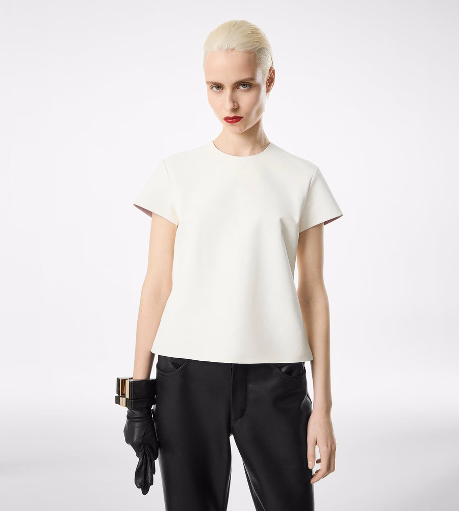 NAPPA LUX AND WASHED DUCHESSE T-SHIRT