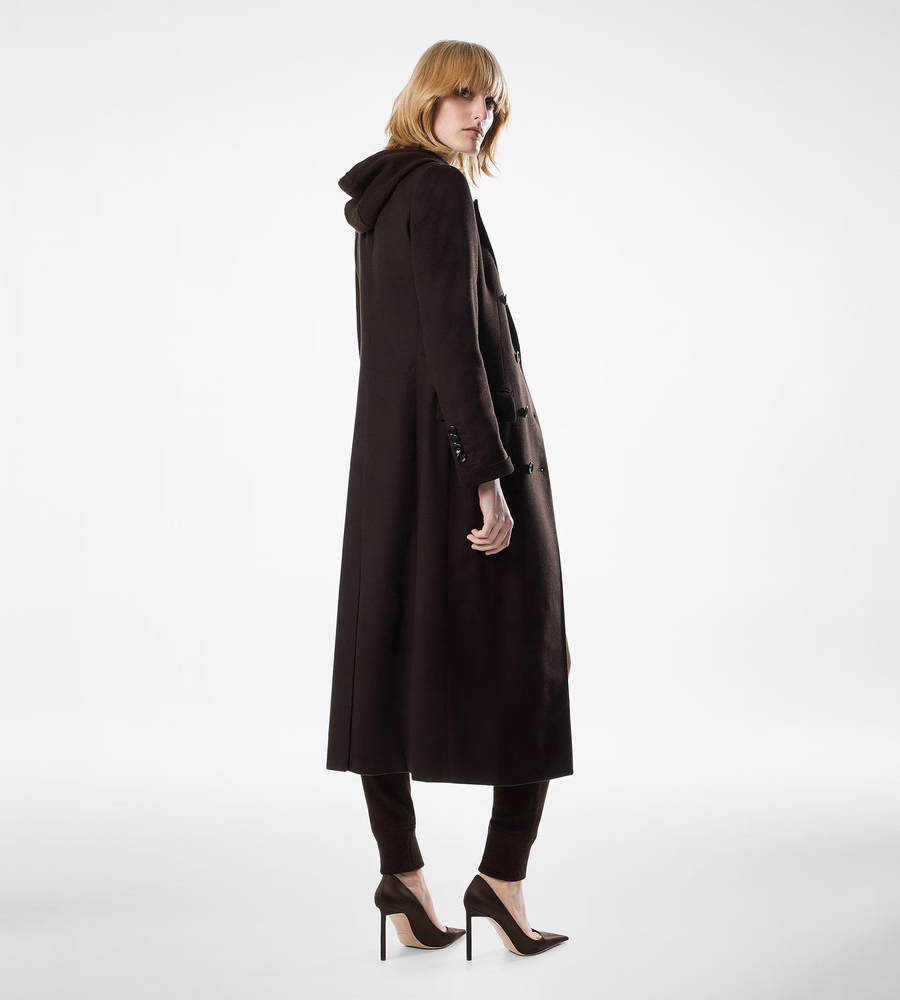 DOUBLE BREASTED CASHMERE COAT