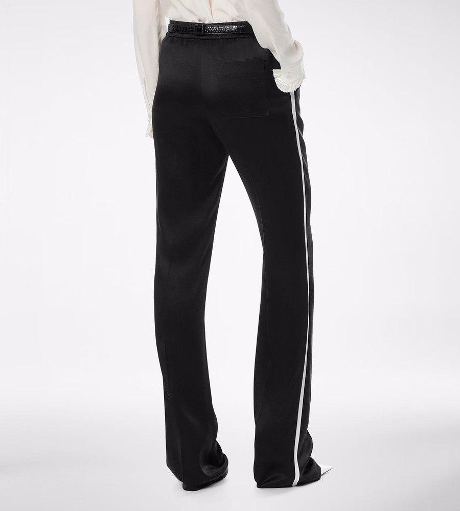 DOUBLE SILK SATIN JOGGERS