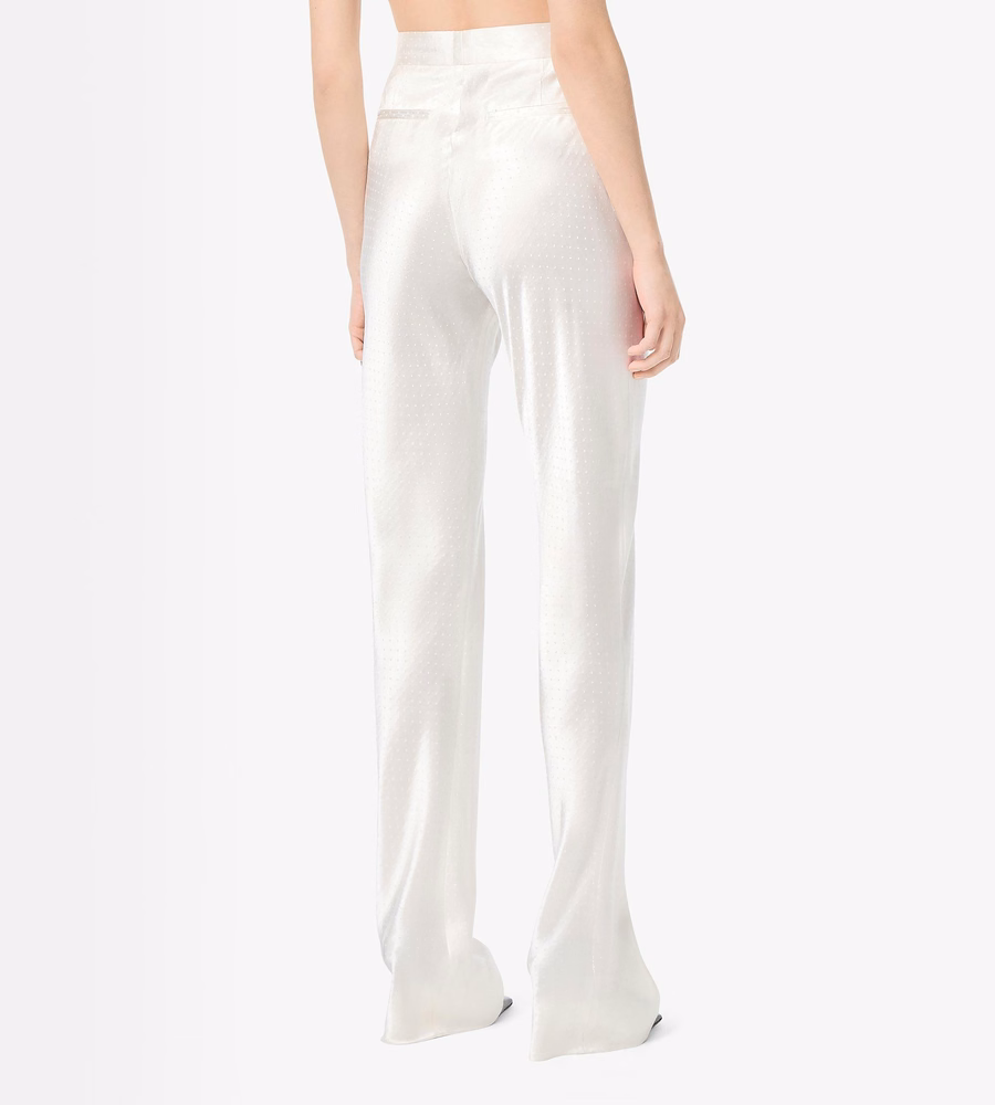 TINY POLKA DOT BIAS STRAIGHT PANTS