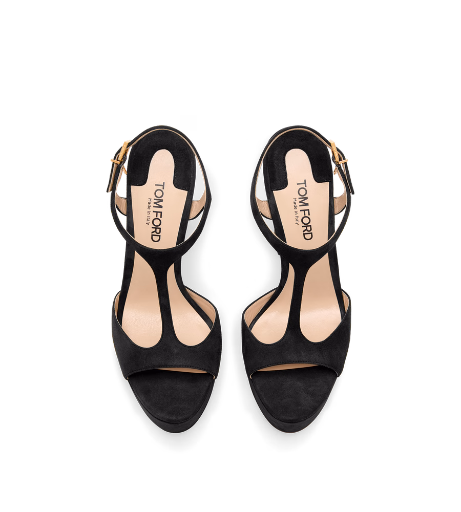 SUEDE LEATHER ANGELINA PLATFORM SANDAL