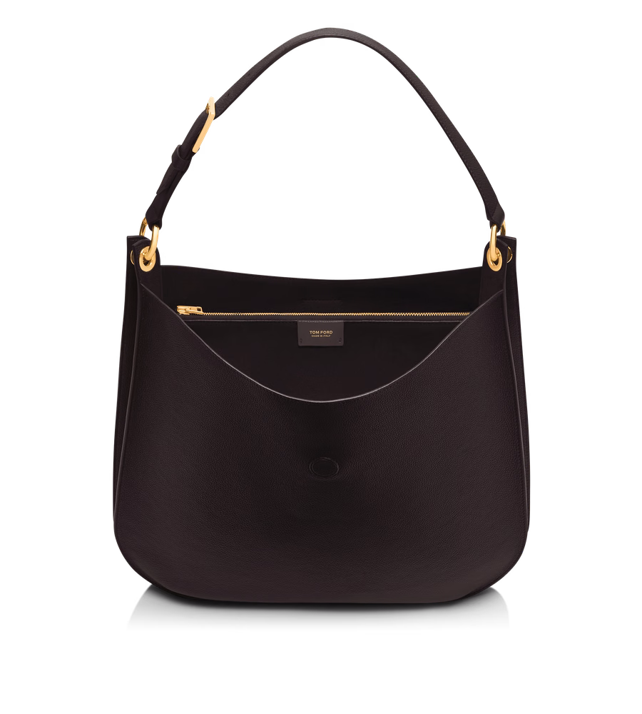 GRAIN LEATHER TARA LARGE CROSSBODY