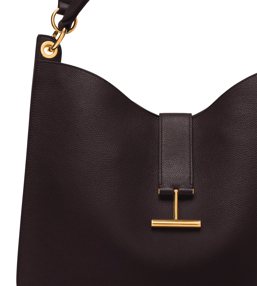 GRAIN LEATHER TARA LARGE CROSSBODY