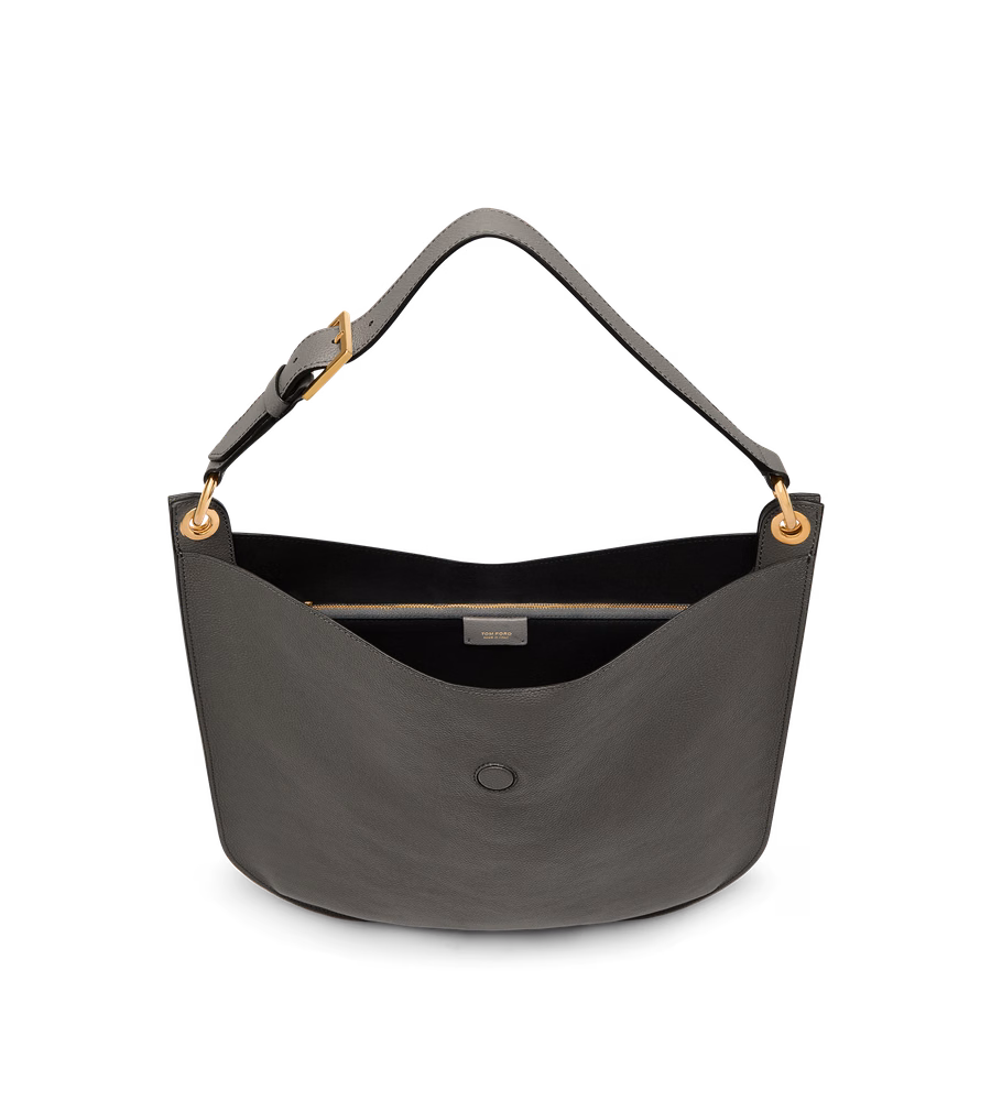 GRAIN LEATHER TARA LARGE CROSSBODY