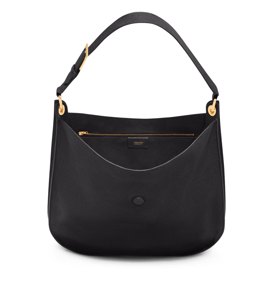 GRAIN LEATHER TARA LARGE CROSSBODY