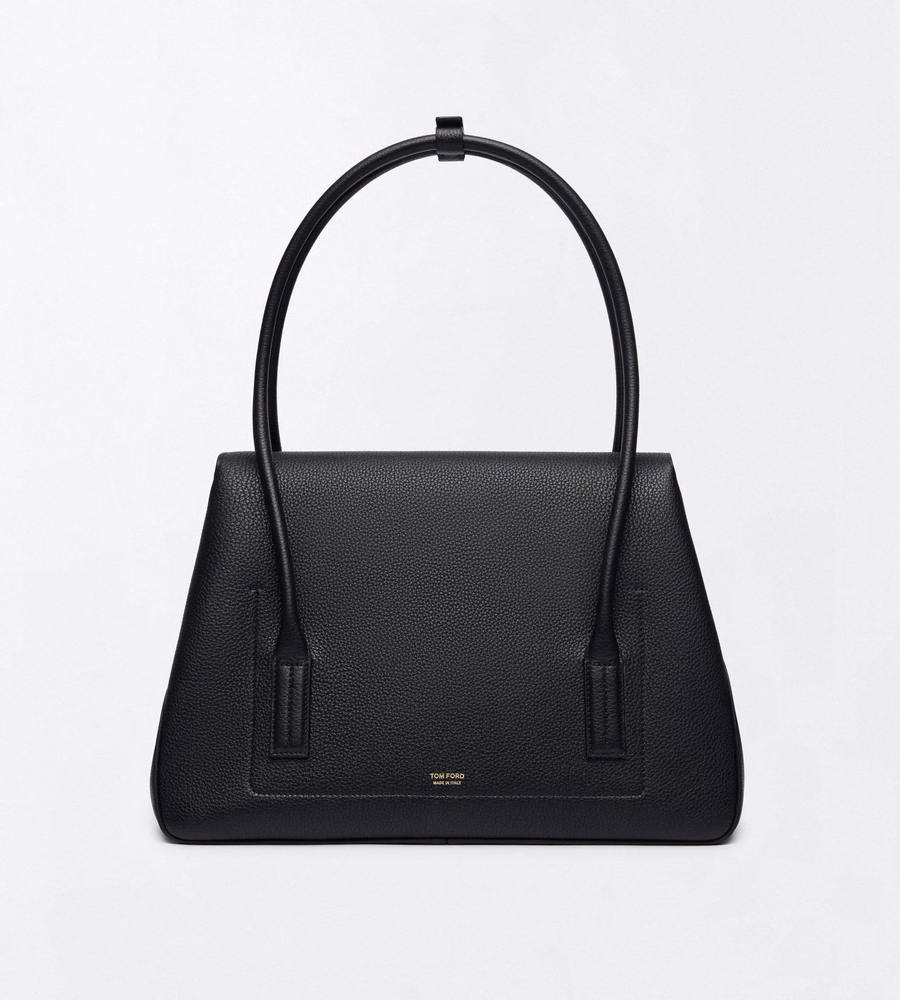 GRAIN LEATHER ECLIPSE MEDIUM SHOULDER BAG