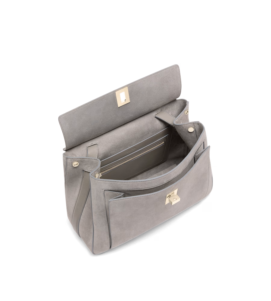 SUEDE LEATHER MEDIUM BESACE
