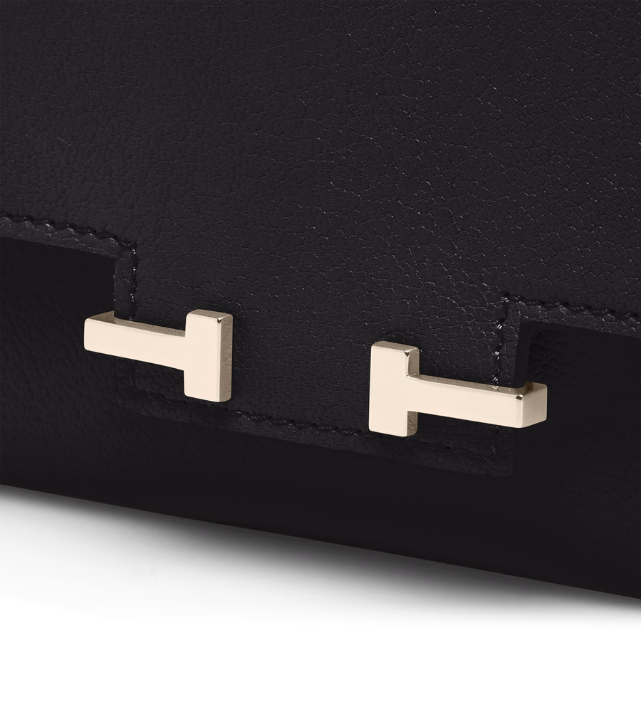 SUPPLE GRAIN LEATHER AUBE COMPACT WALLET