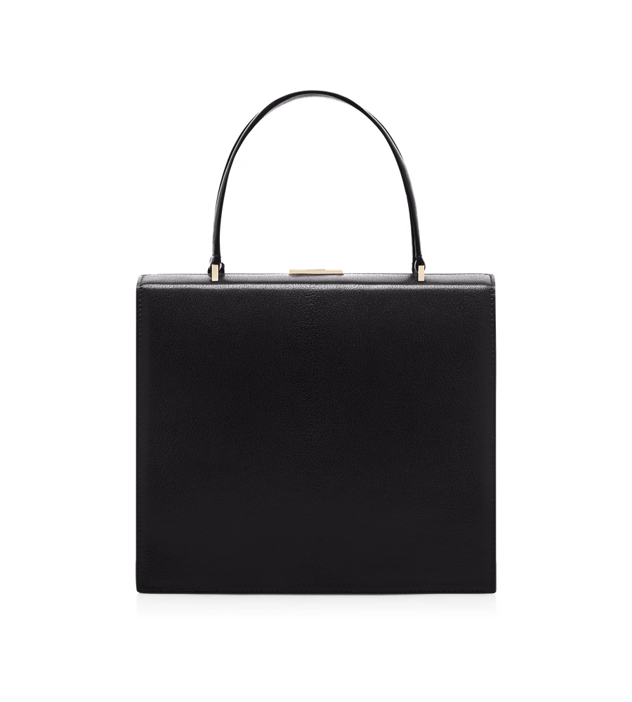 SUPPLE GRAIN LEATHER JEAN TOP HANDLE