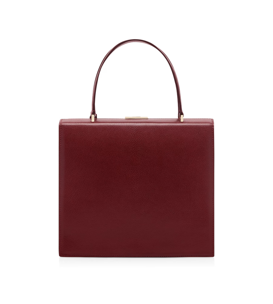 SUPPLE GRAIN LEATHER JEAN TOP HANDLE