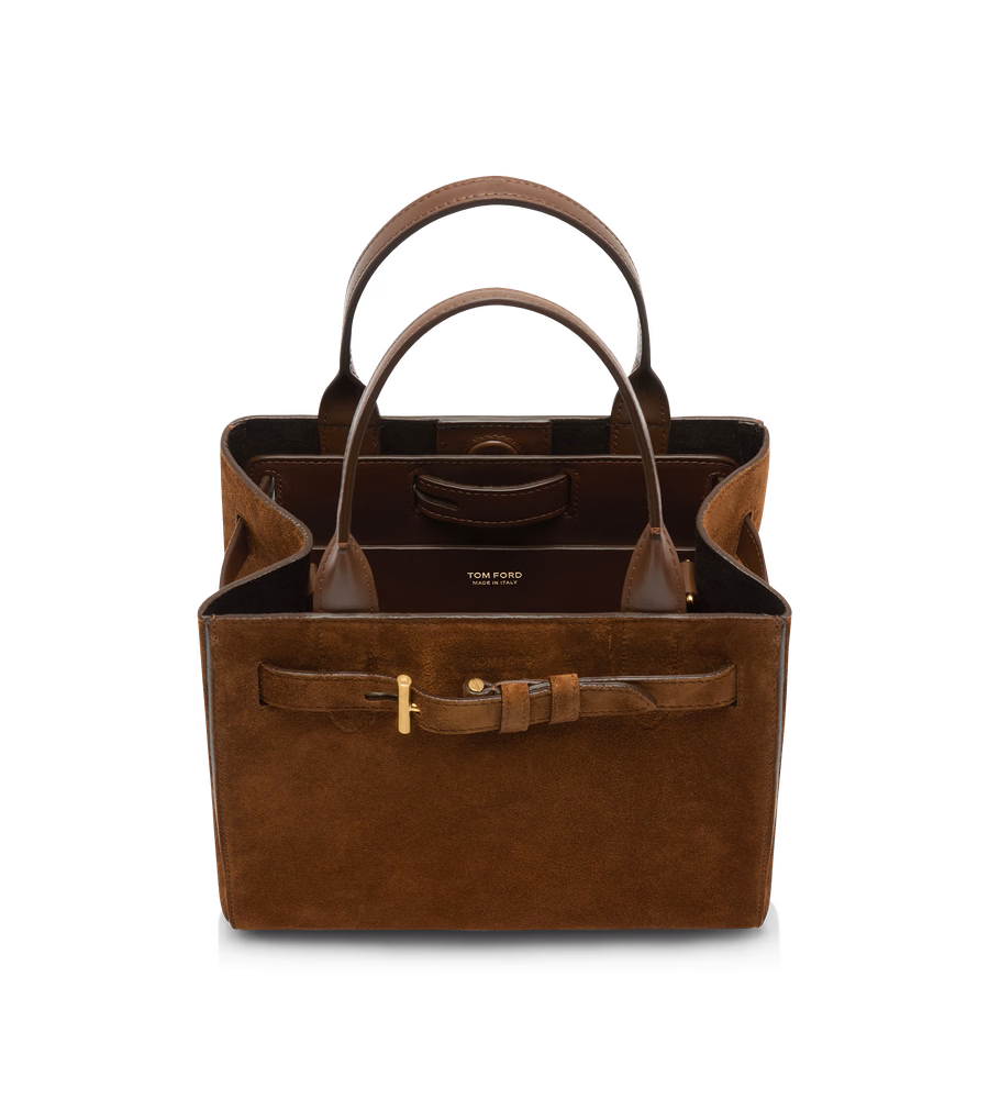 SUEDE LEATHER AUDREY SMALL TOTE