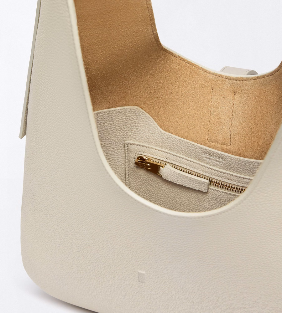 GRAIN LEATHER KARA MEDIUM HOBO